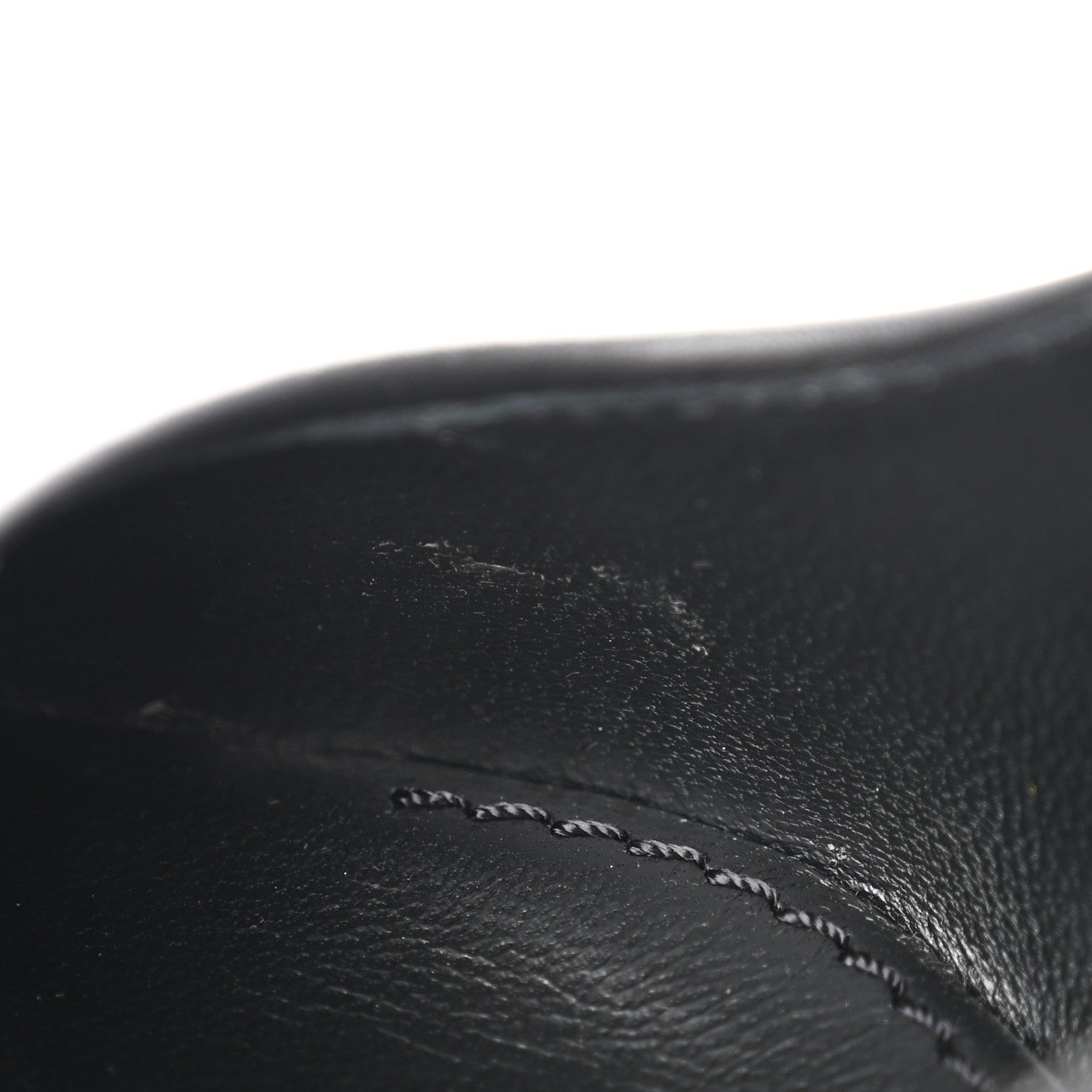 Louis Vuitton Calfskin Sequin Archlight Slingback Pumps 35 Black 9 of 10