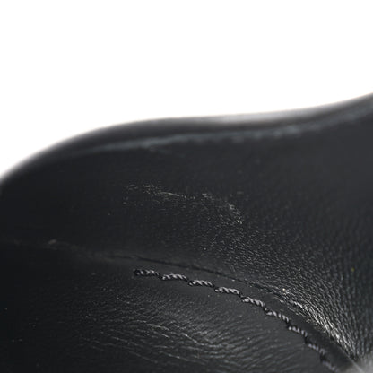 Louis Vuitton Calfskin Sequin Archlight Slingback Pumps 35 Black 9 of 10