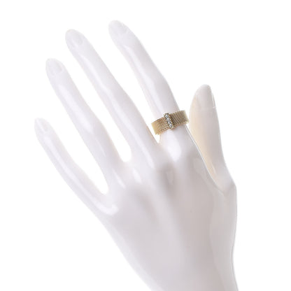 Tiffany 18K Yellow Gold 4 Diamond Somerset Ring 49 5 2 of 6