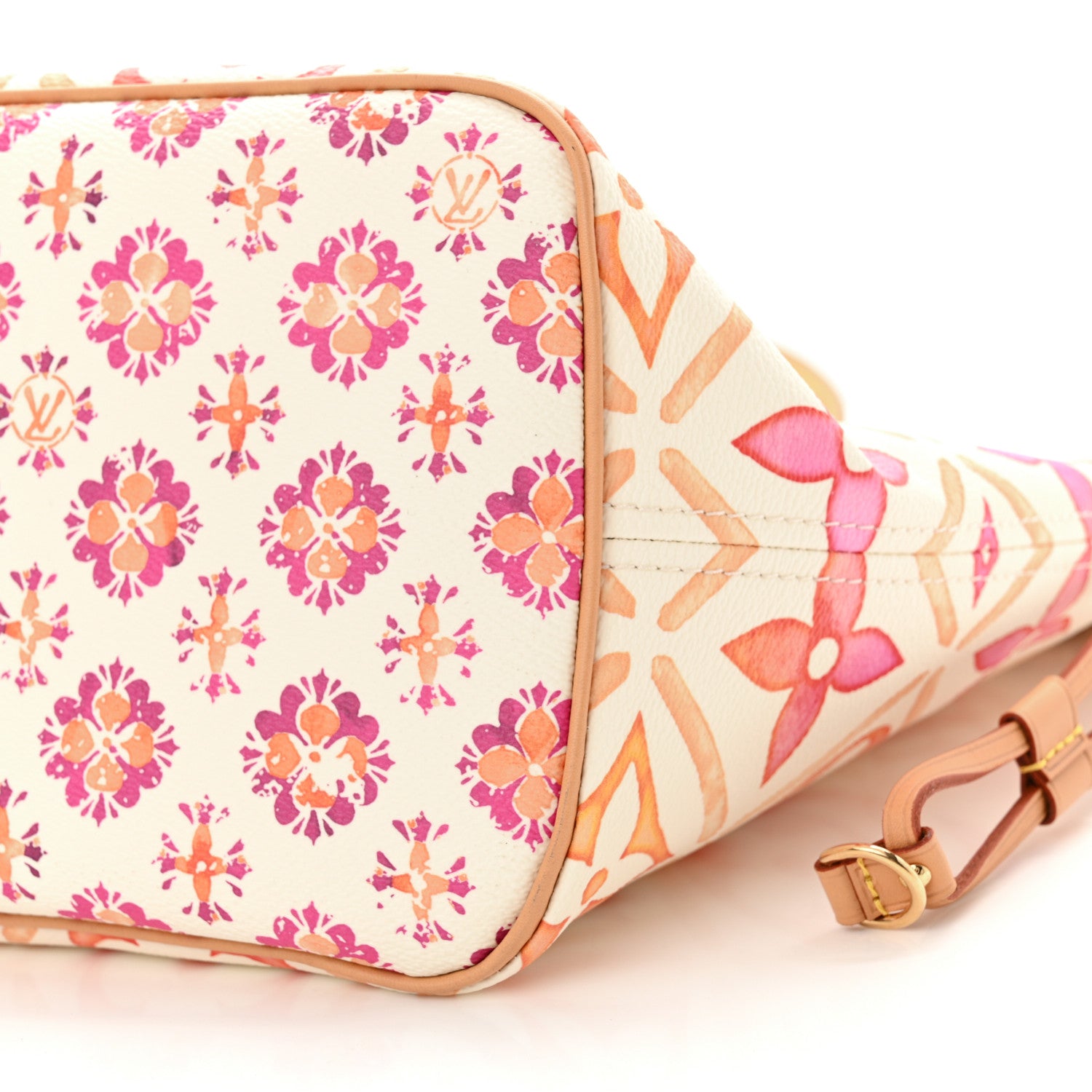 Louis Vuitton Monogram Giant By The Pool 2.0 Neverfull MM Coral 10 of 10