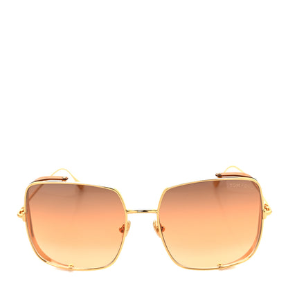 Tom Ford Toby-02 Sunglasses TF901 Gold 2 of 9