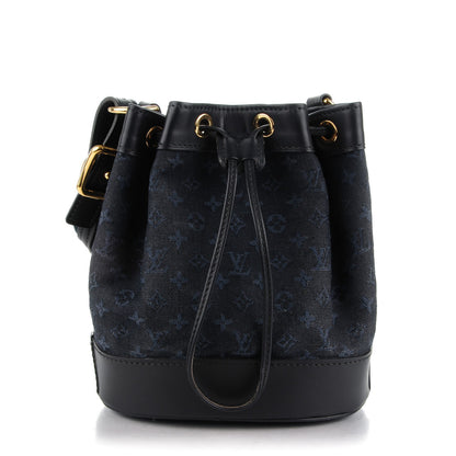 Louis Vuitton Mini Monogram Noelie Blue 1 of 8