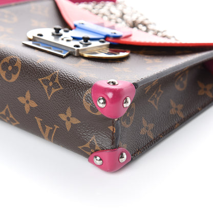 Louis Vuitton Monogram Tribal Mask Pochette PM Rouge 7 of 7