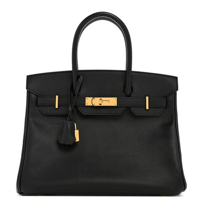 Hermes Epsom Birkin 30 Black 1 of 12