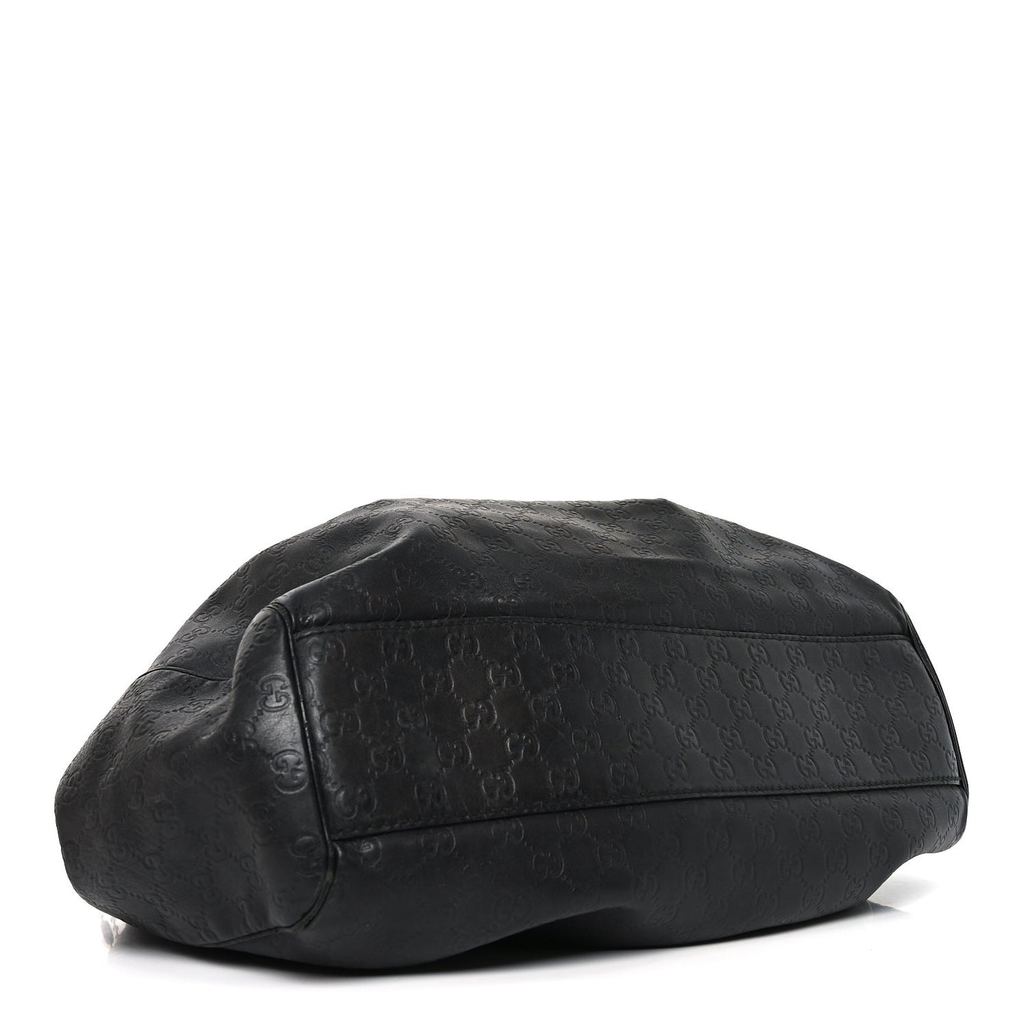 Guccissima Medium Sukey Tote Black