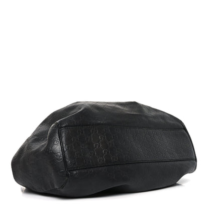 Gucci Guccissima Medium Sukey Tote Black 3 of 10