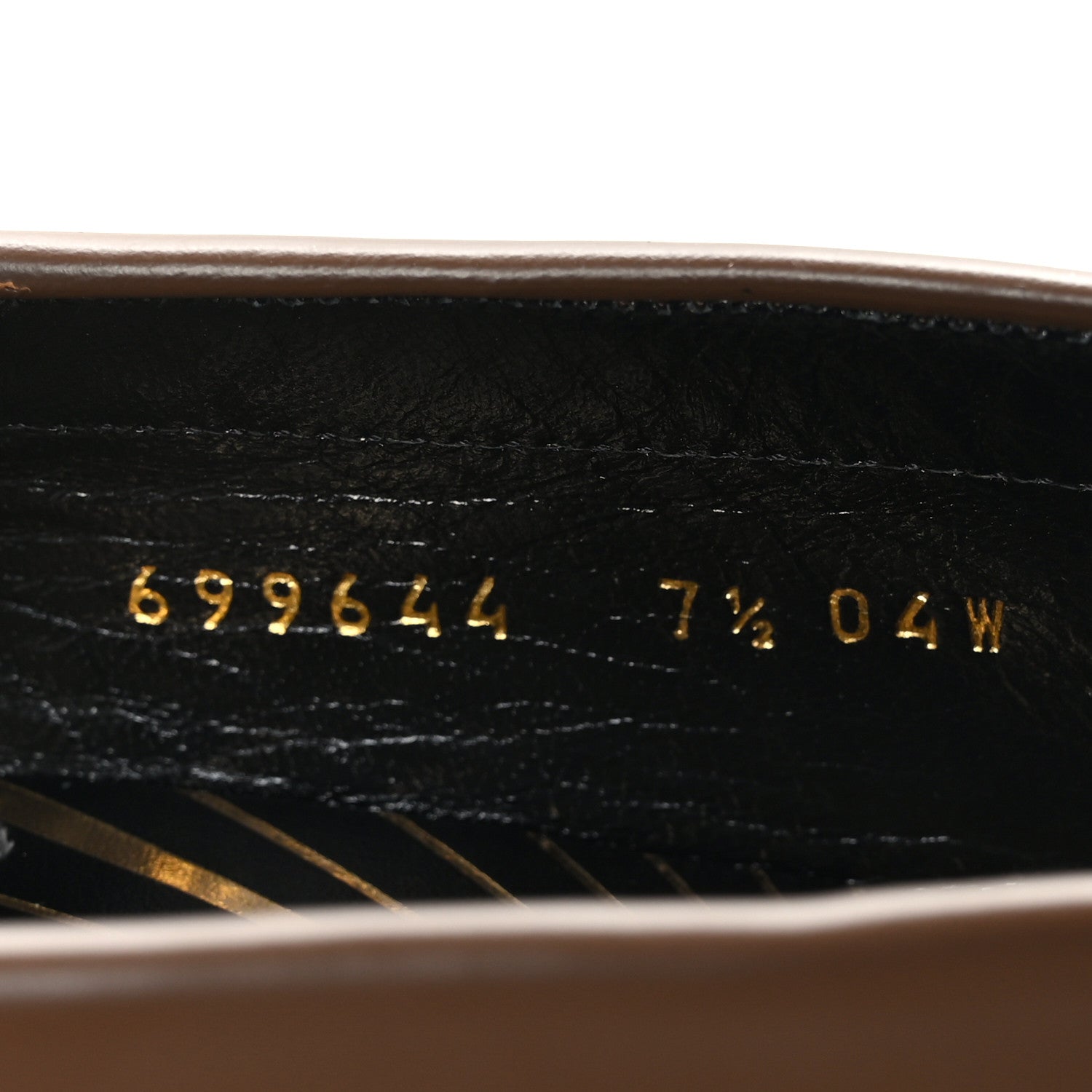 Gucci Millennial Ribot Mens Cara Loafers 7.5 Brown Sugar 6 of 9