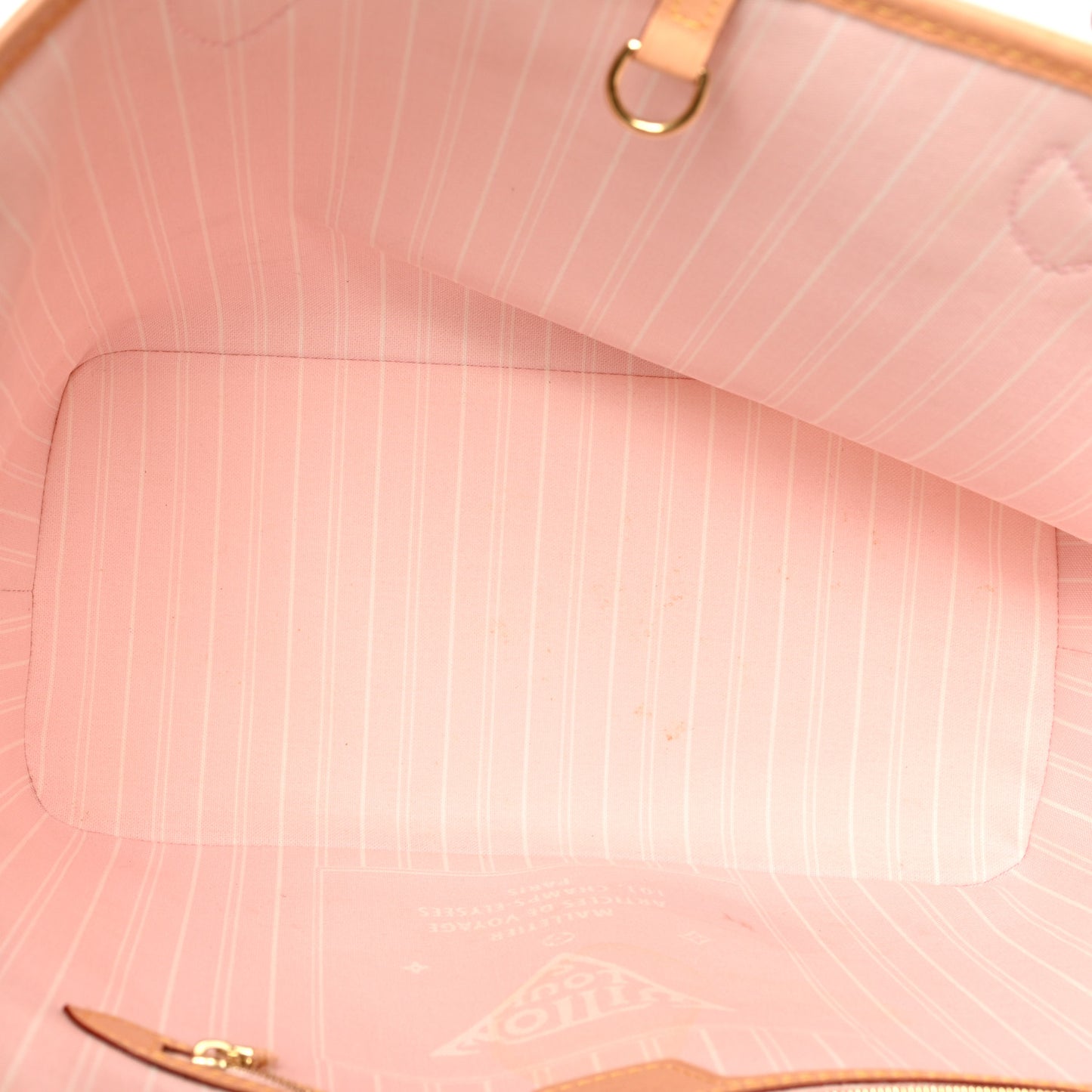 Monogram Giant By The Pool Neverfull MM Light Pink