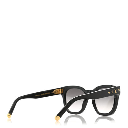 Louis Vuitton Acetate My Monogram Square Sunglasses Z1523W Black 4 of 7