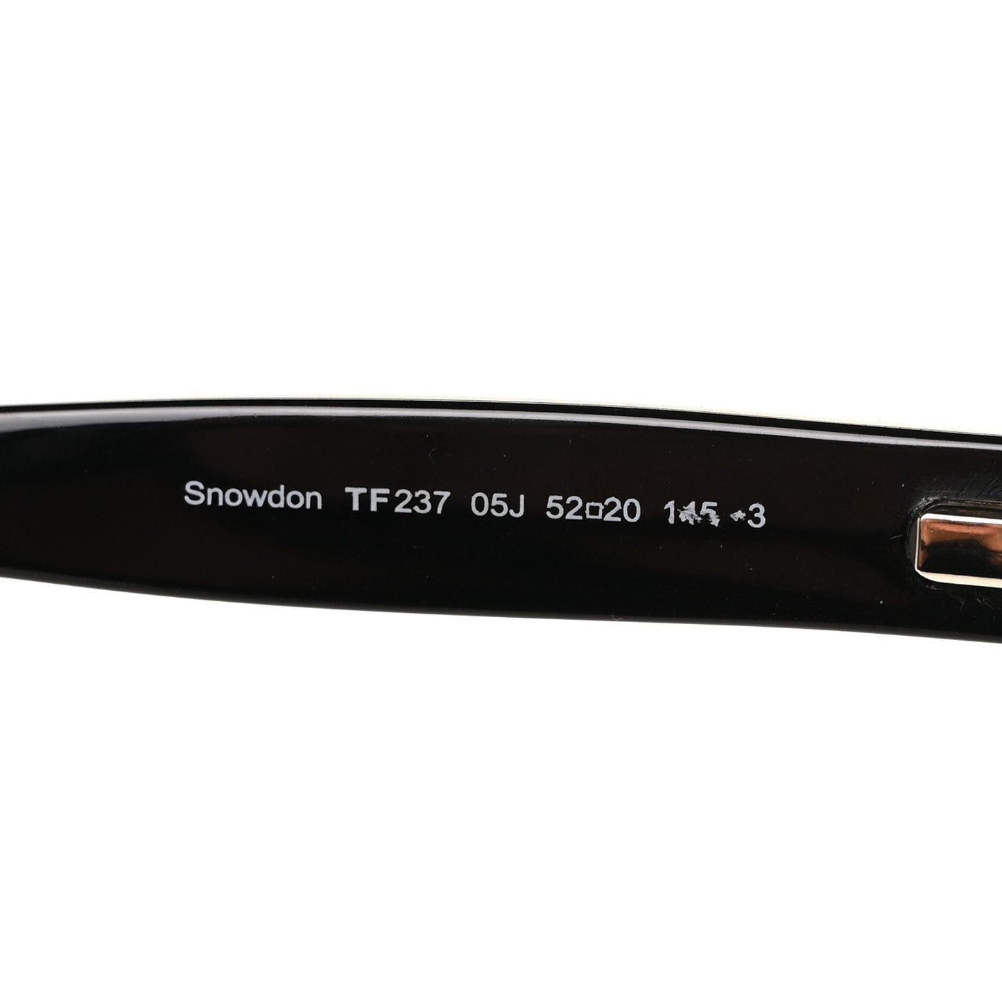 Snowdon Sunglasses TF237 Black Tortoise