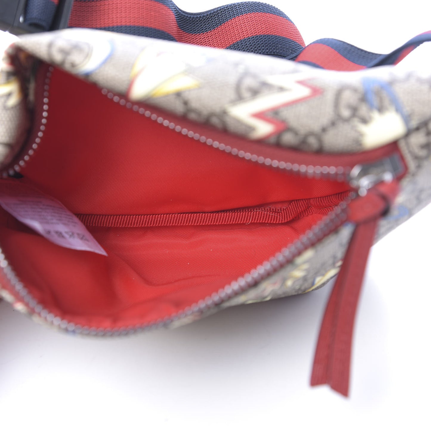 GG Supreme Monogram Childrens Space Print Belt Bag Multicolor