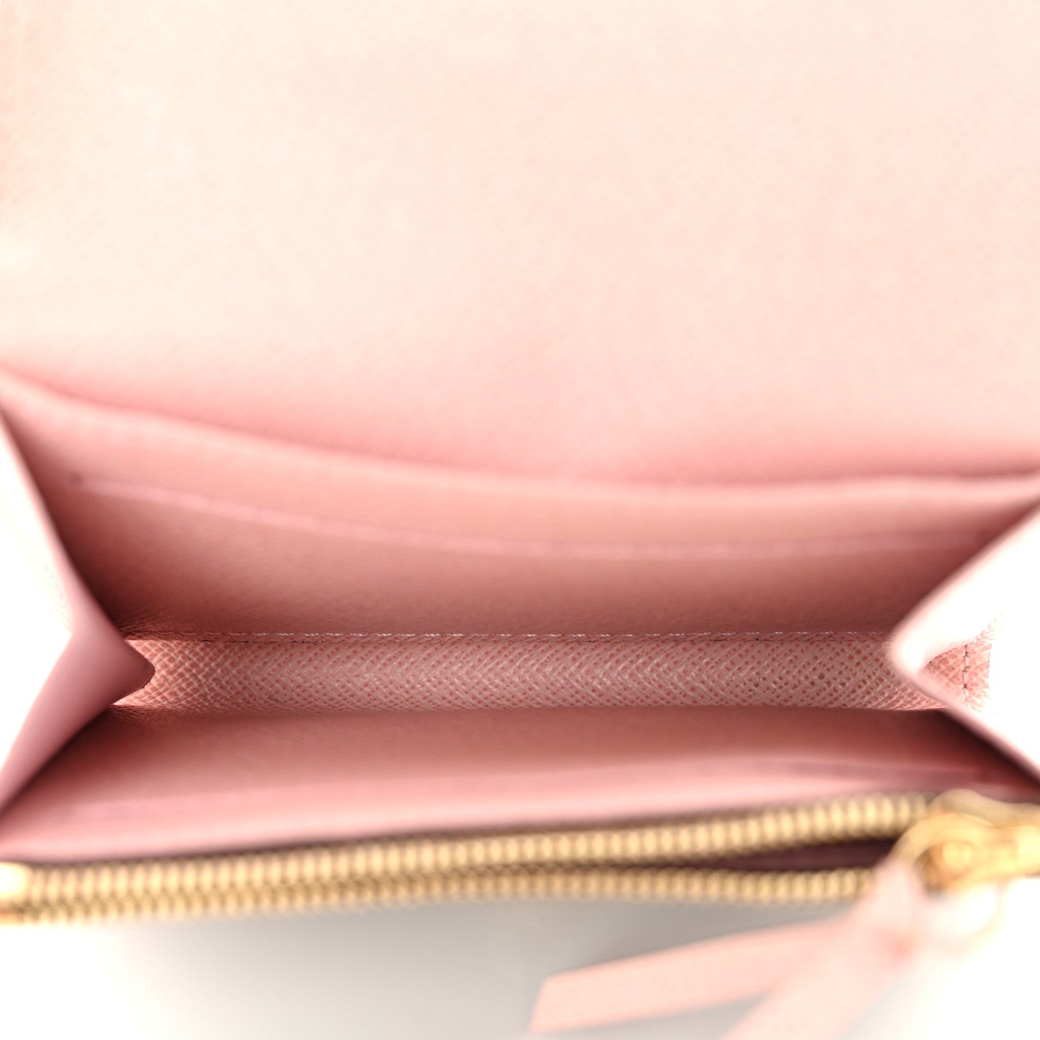 Louis Vuitton Damier Ebene Rosalie Coin Purse Rose Ballerine 5 of 8