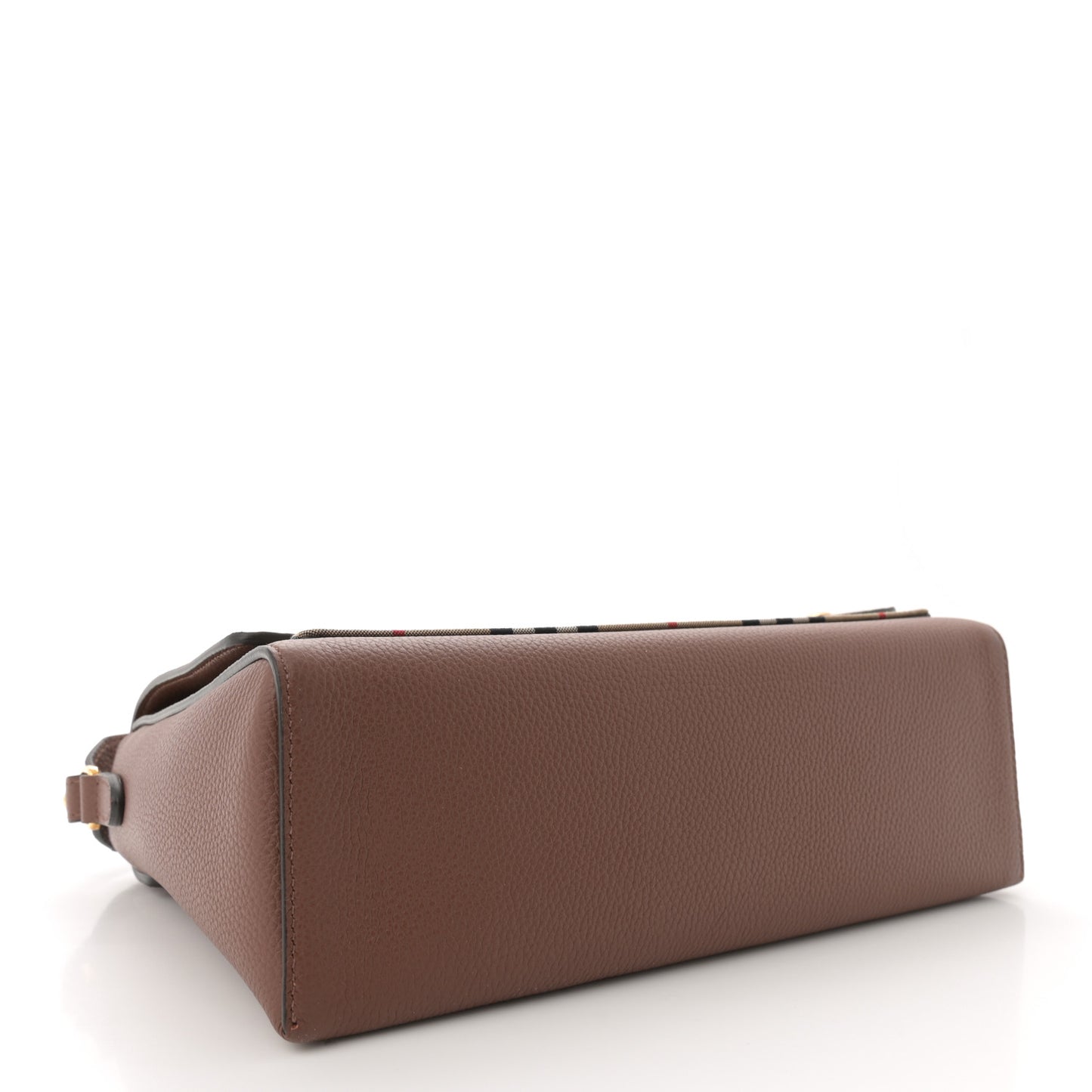 Calfskin Vintage Check Note Crossbody Bag Tan