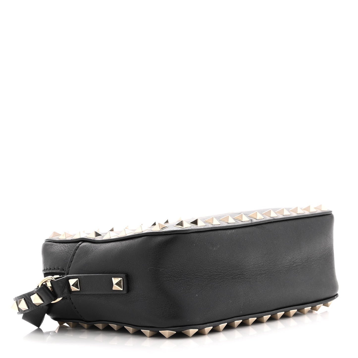Calfskin Rockstud Camera Crossbody Bag