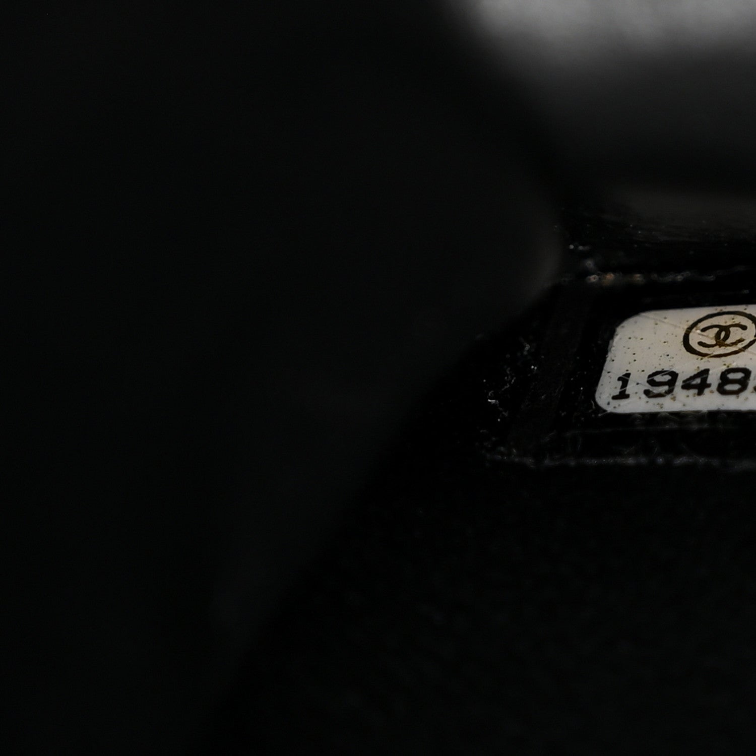 Chanel Lambskin Top Handle Logo Flap Black 7 of 11