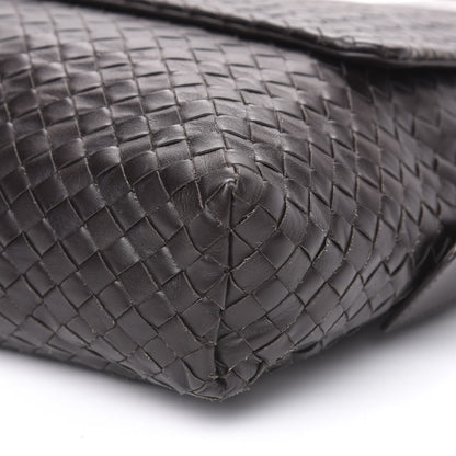 Bottega Veneta Nappa Intrecciato Messenger Bag Ebano 10 of 11