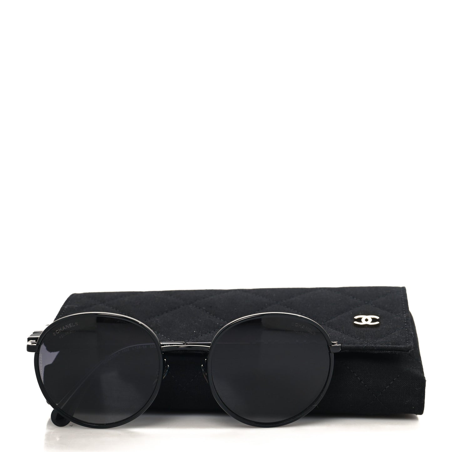 Metal Pantos Sunglasses 4282 Black