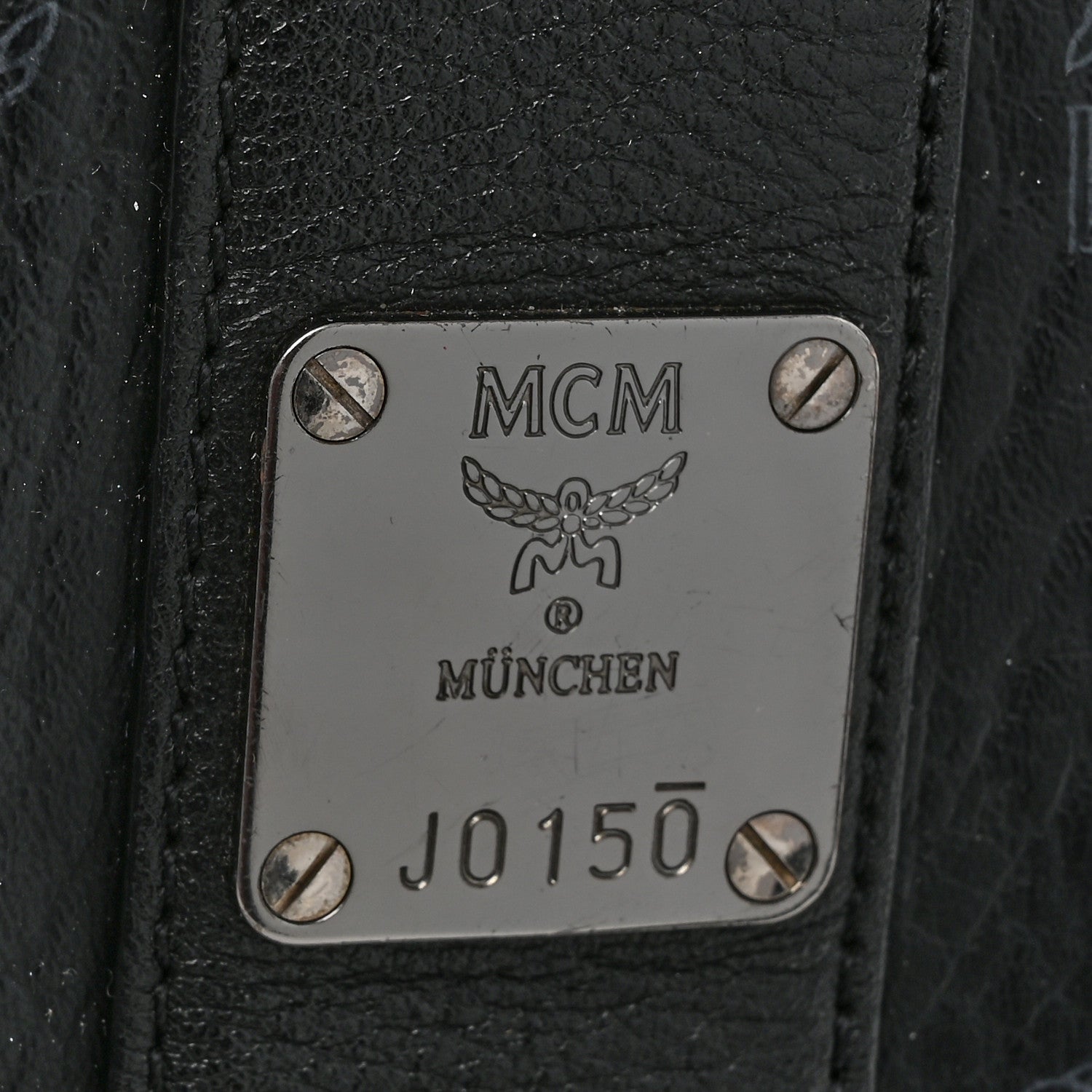 MCM Visetos Medium Liz Reversible Shopper Tote Black 11 of 30