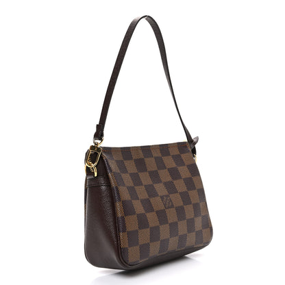 Louis Vuitton Damier Ebene Trousse Make Up Bag Pochette 3 of 10