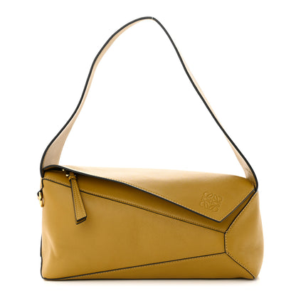Loewe Calfskin Puzzle Hobo Ochre 1 of 10