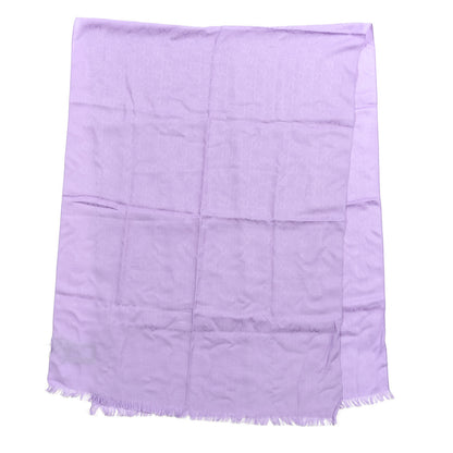 Gucci Wool Silk GG Monogram GGNat Plus Scarf Purple 2 of 3