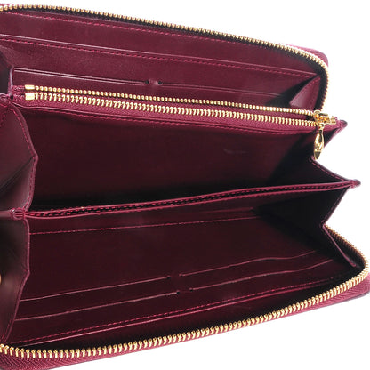 Louis Vuitton Vernis Zippy Wallet Rouge Fauviste 5 of 7