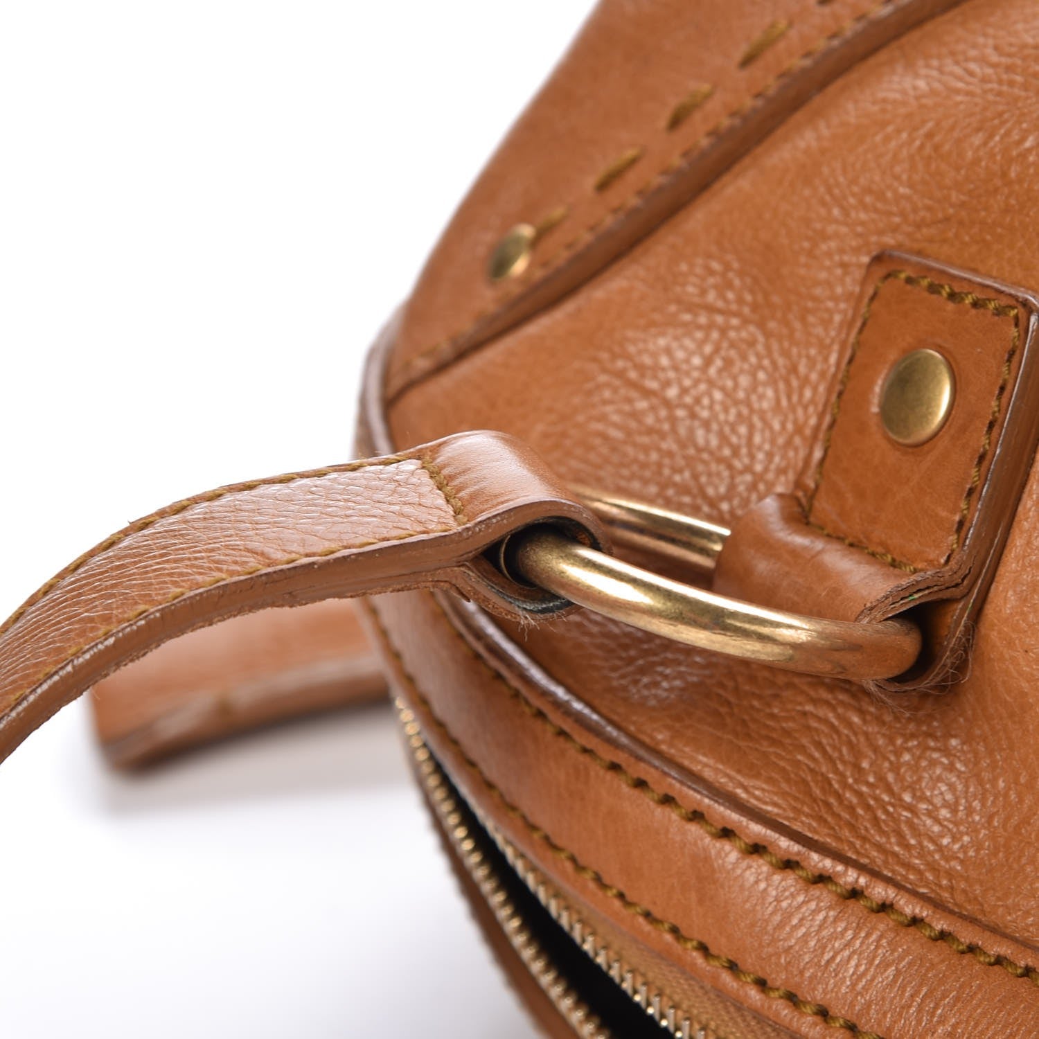 Saint Laurent Calfskin Large Muse Tan 10 of 16