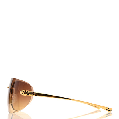 Cartier Panthere De Cartier Sunglasses CT0266S Gold 3 of 6