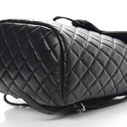 Chanel Lambskin Quilted Small Urban Spirit Backpack Black 8 of 14