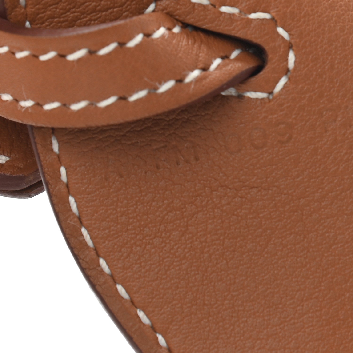 Hermes Swift 38mm Etiquette Shoulder Strap Gold 4 of 5