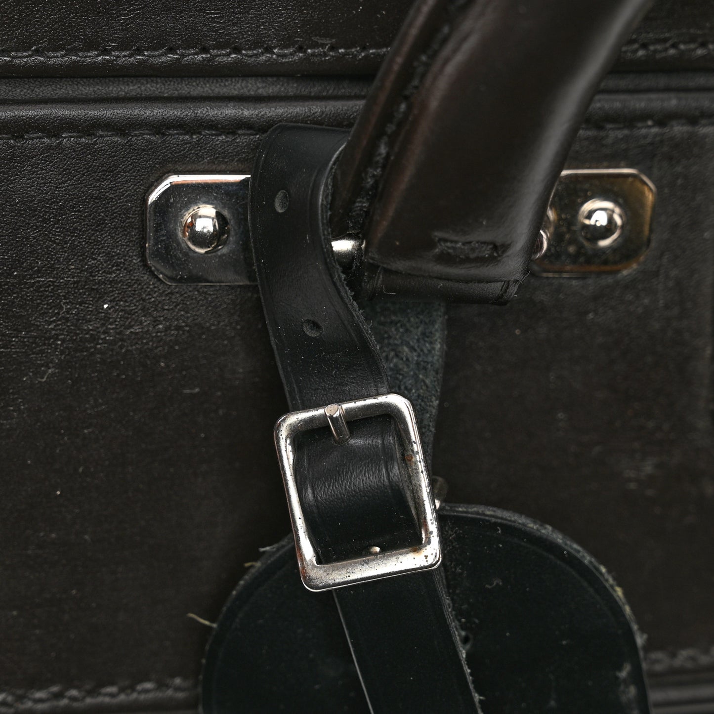 Monogram Glace Valisette MM Black