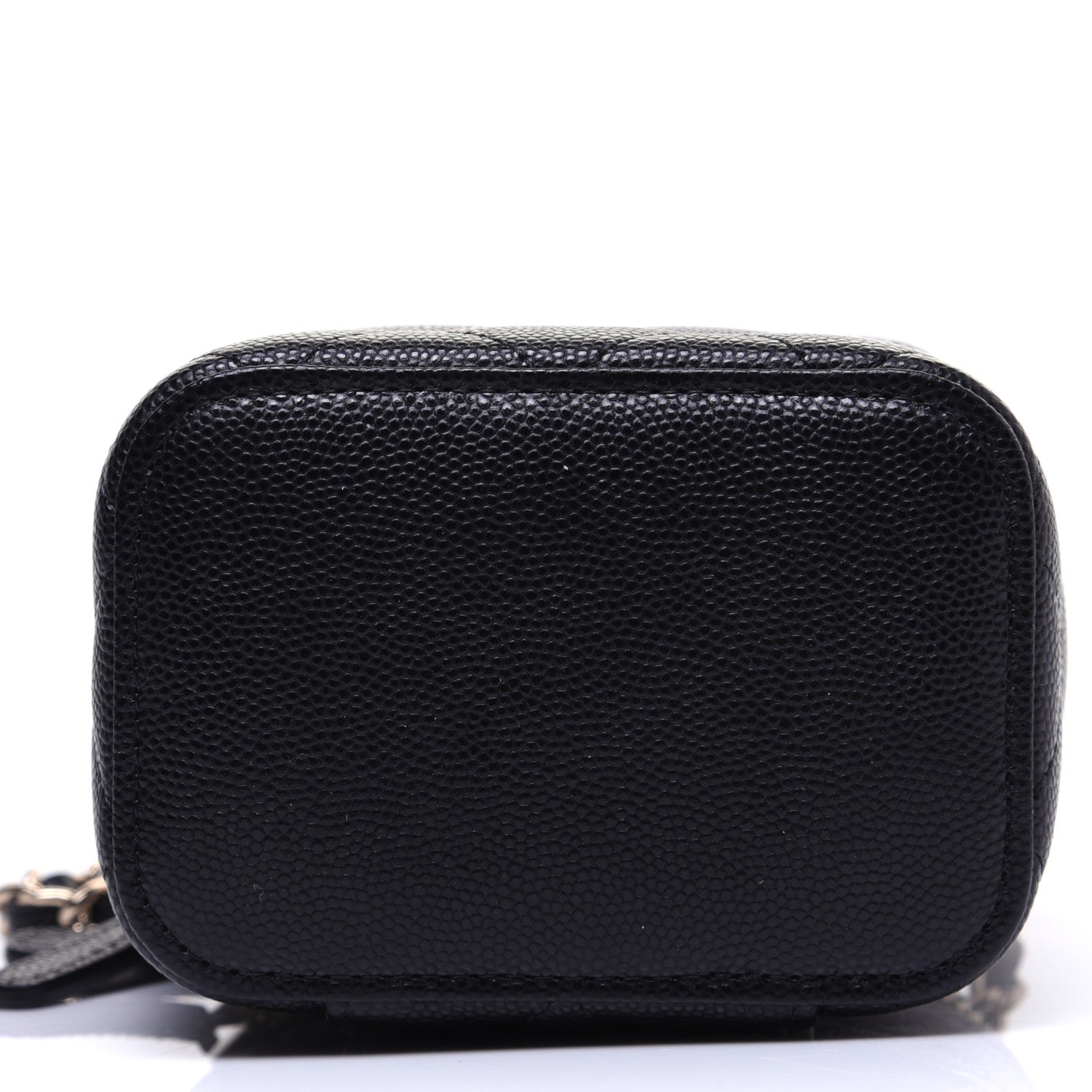 Chanel Caviar Quilted Mini Vanity Case With Chain Black 8 of 10