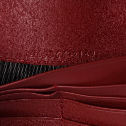 Gucci Soft Microguccissima Continental Zip Wallet Red 8 of 9