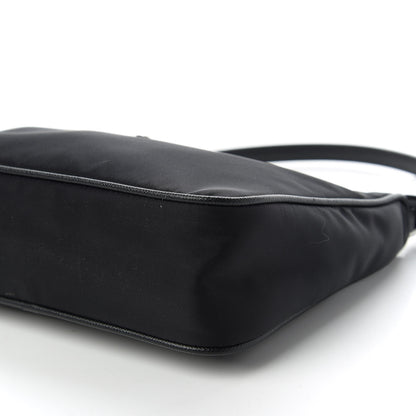 Prada Tessuto Nylon Saffiano Mini Re-Edition 2005 Bag Black 7 of 11