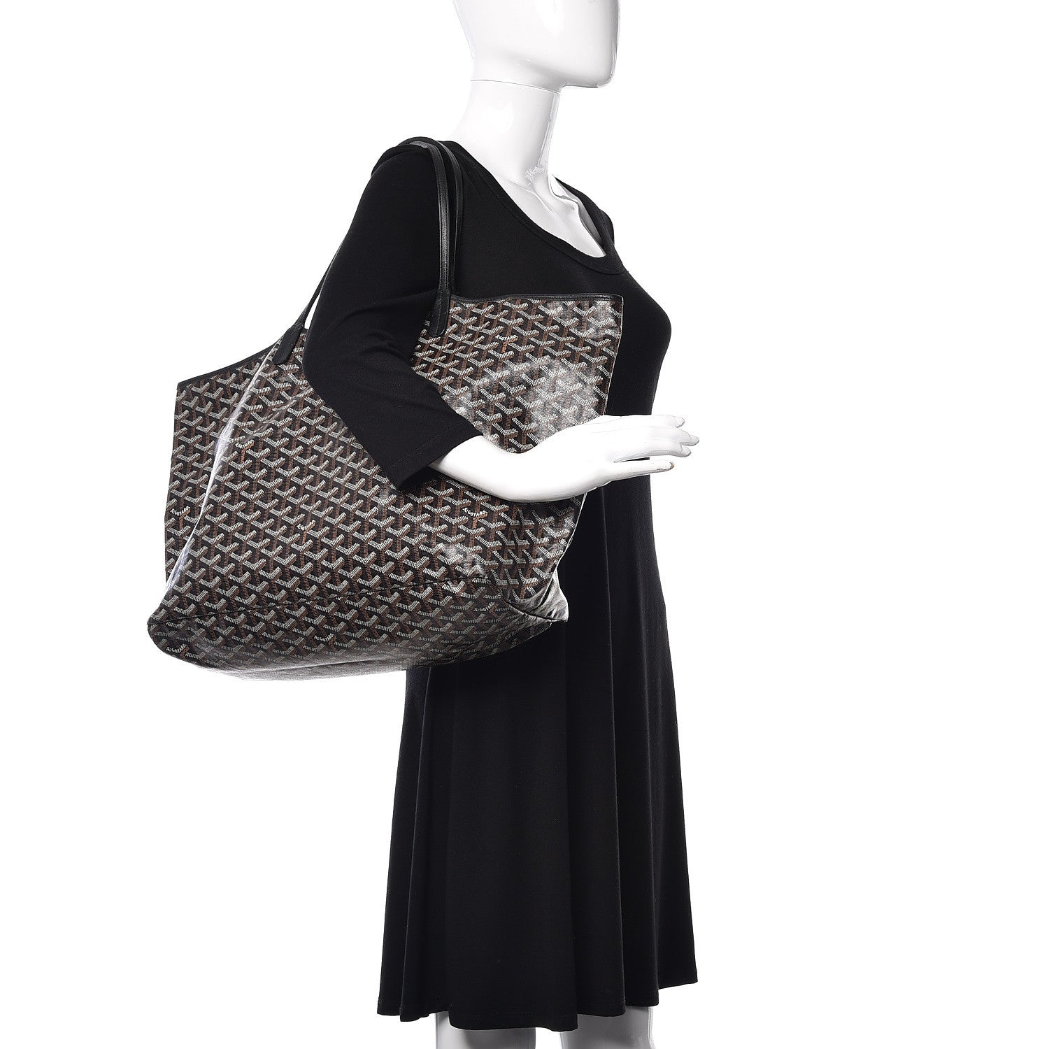 Goyard Goyardine Saint Louis GM Black 2 of 25