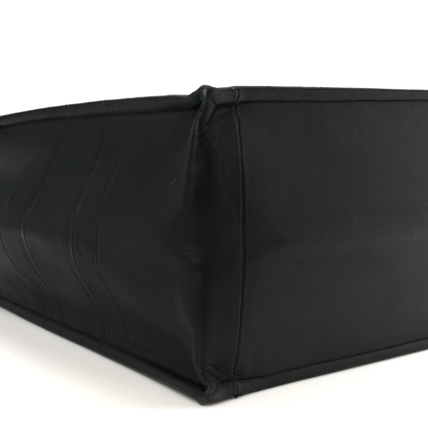 Christian Dior Calfskin Embossed Medium Book Tote Black 9 of 10