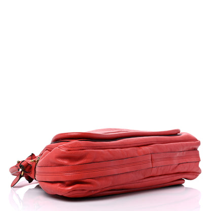 Chloe Calfskin Large Paraty Orange Mechanic 4 of 18