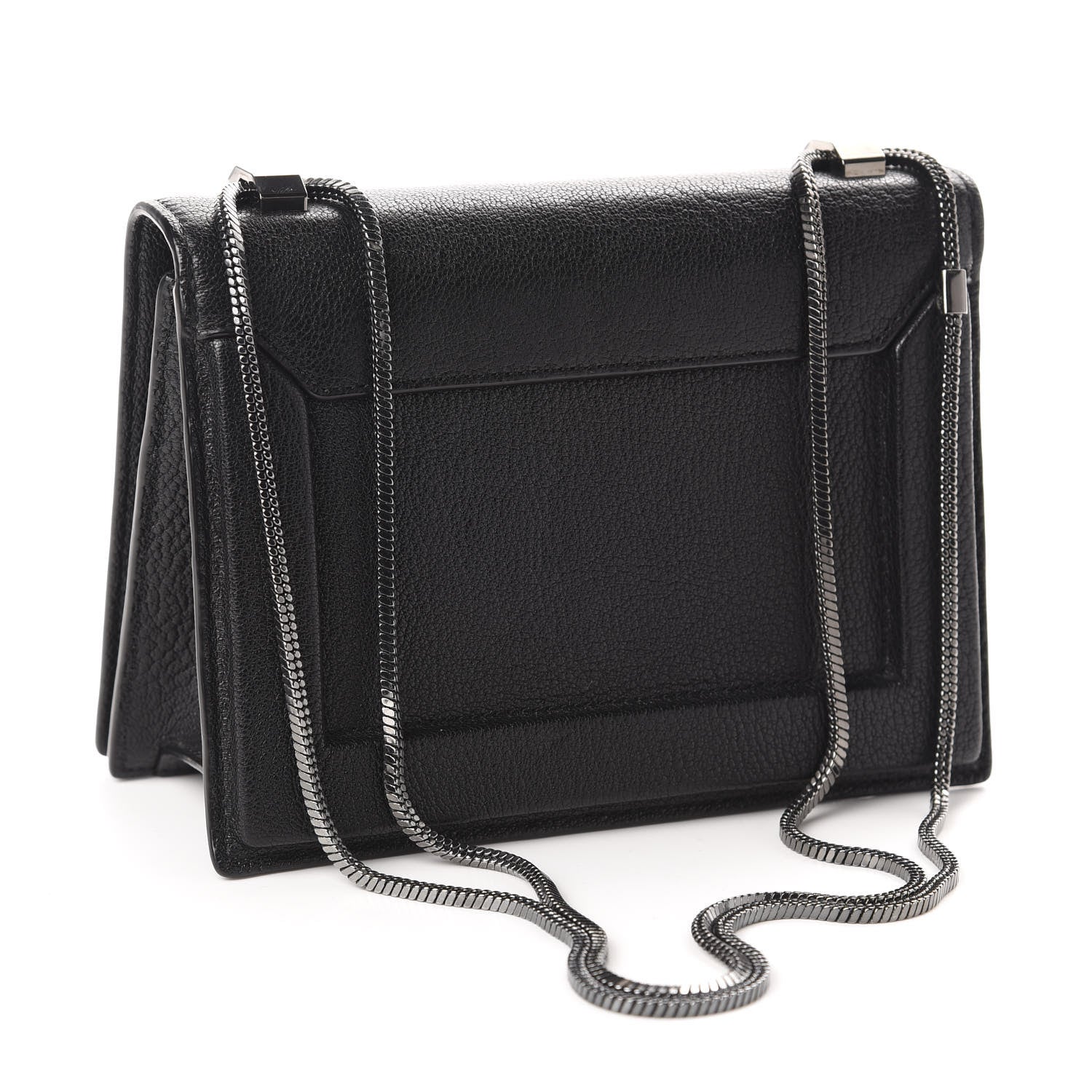 3.1 Phillip Lim 3.1 Goatskin Mini Soleil Flap Bag Black 3 of 9