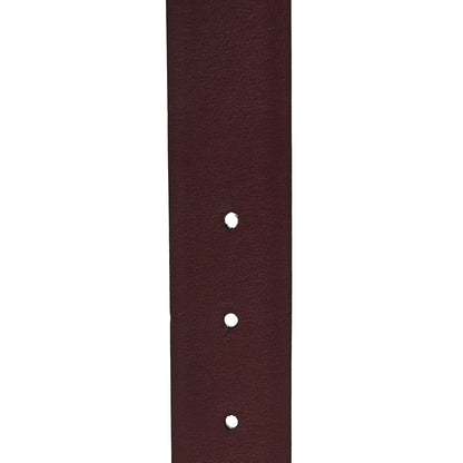 Chanel Calfskin CC Reversible Belt 75 30 Black Burgundy 4 of 5