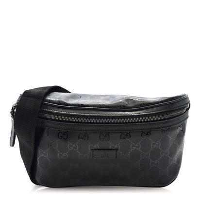 Gucci Imprime Monogram Belt Bag Black 1 of 10