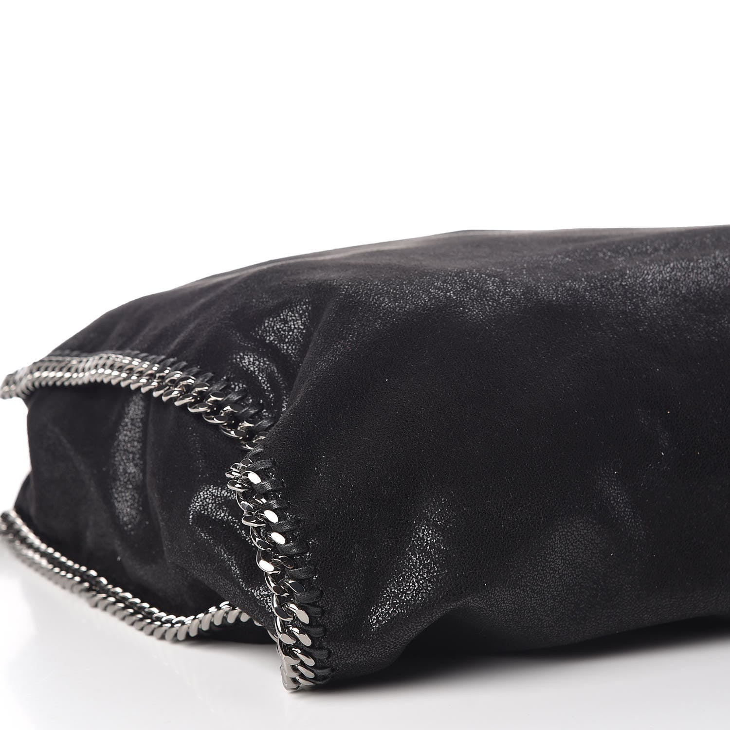 Stella McCartney Shaggy Deer Big Falabella Tote Black 10 of 11