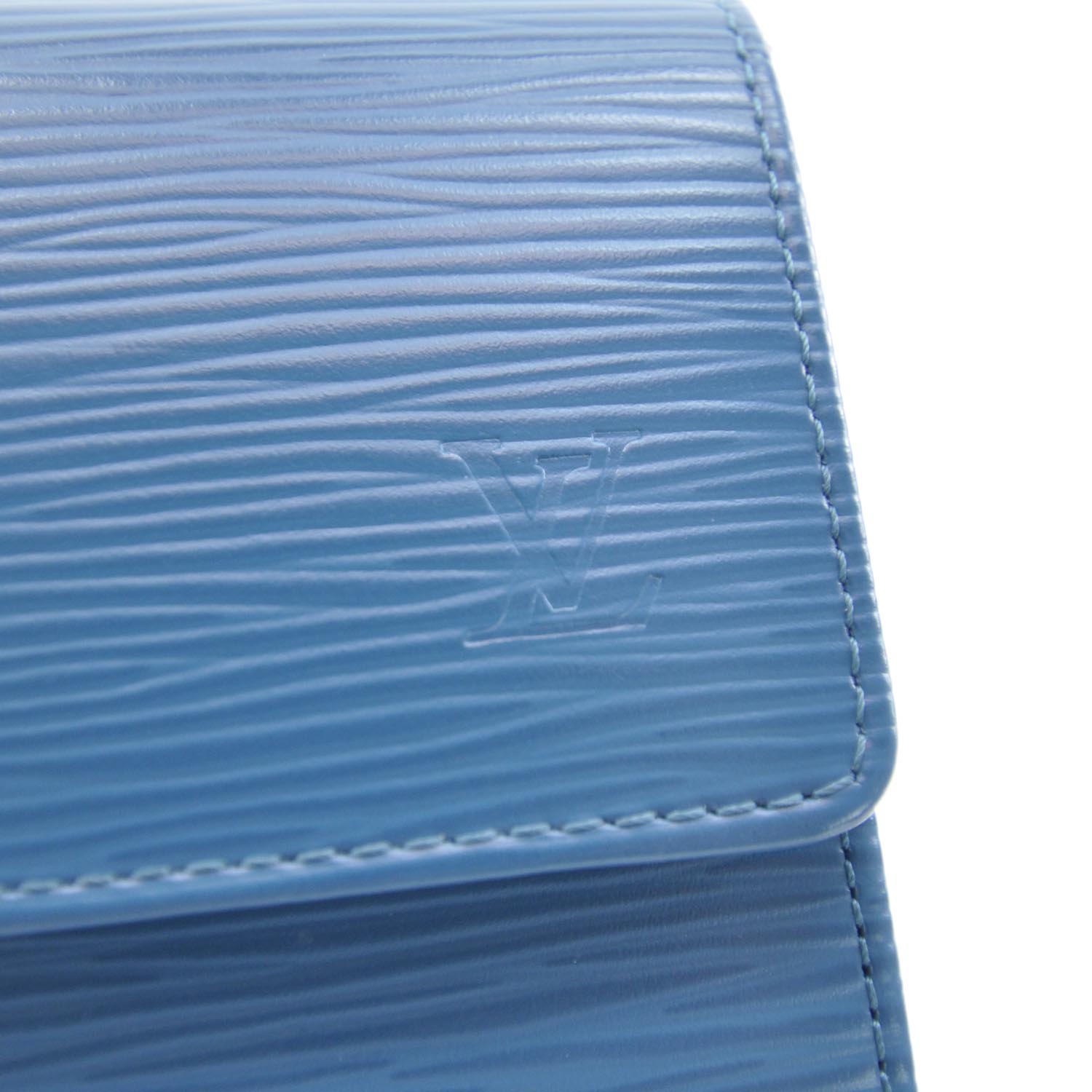 Louis Vuitton Epi Sarah Wallet Cyan 6 of 8