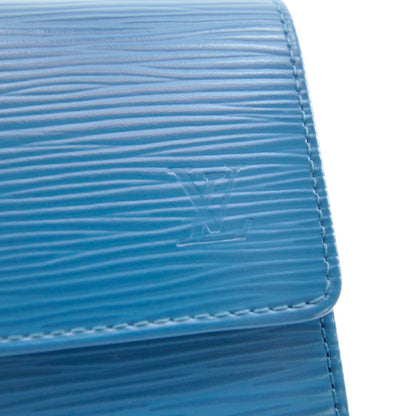 Louis Vuitton Epi Sarah Wallet Cyan 6 of 8