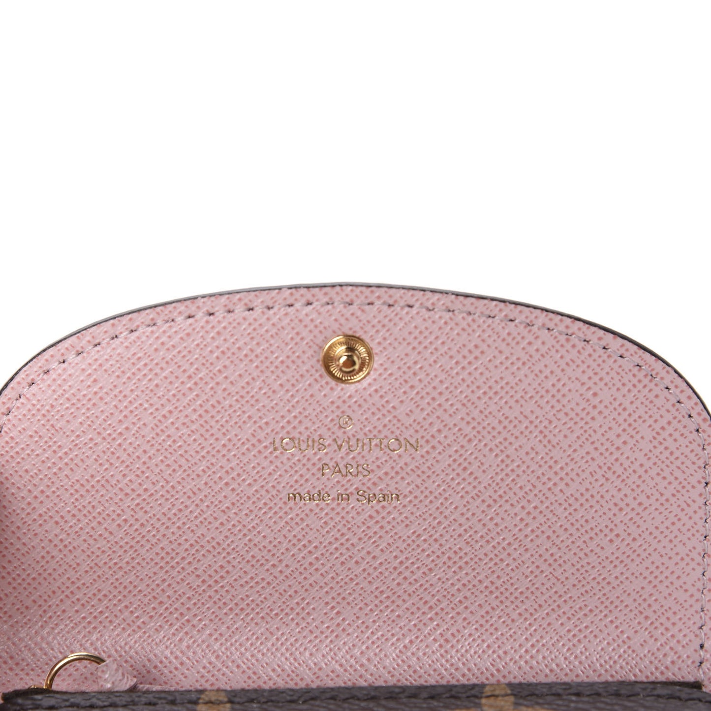 Monogram Rosalie Coin Purse Rose Ballerine