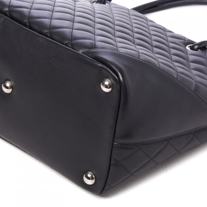 Chanel Calfskin Quilted Large Cambon Tote Black 5 of 8