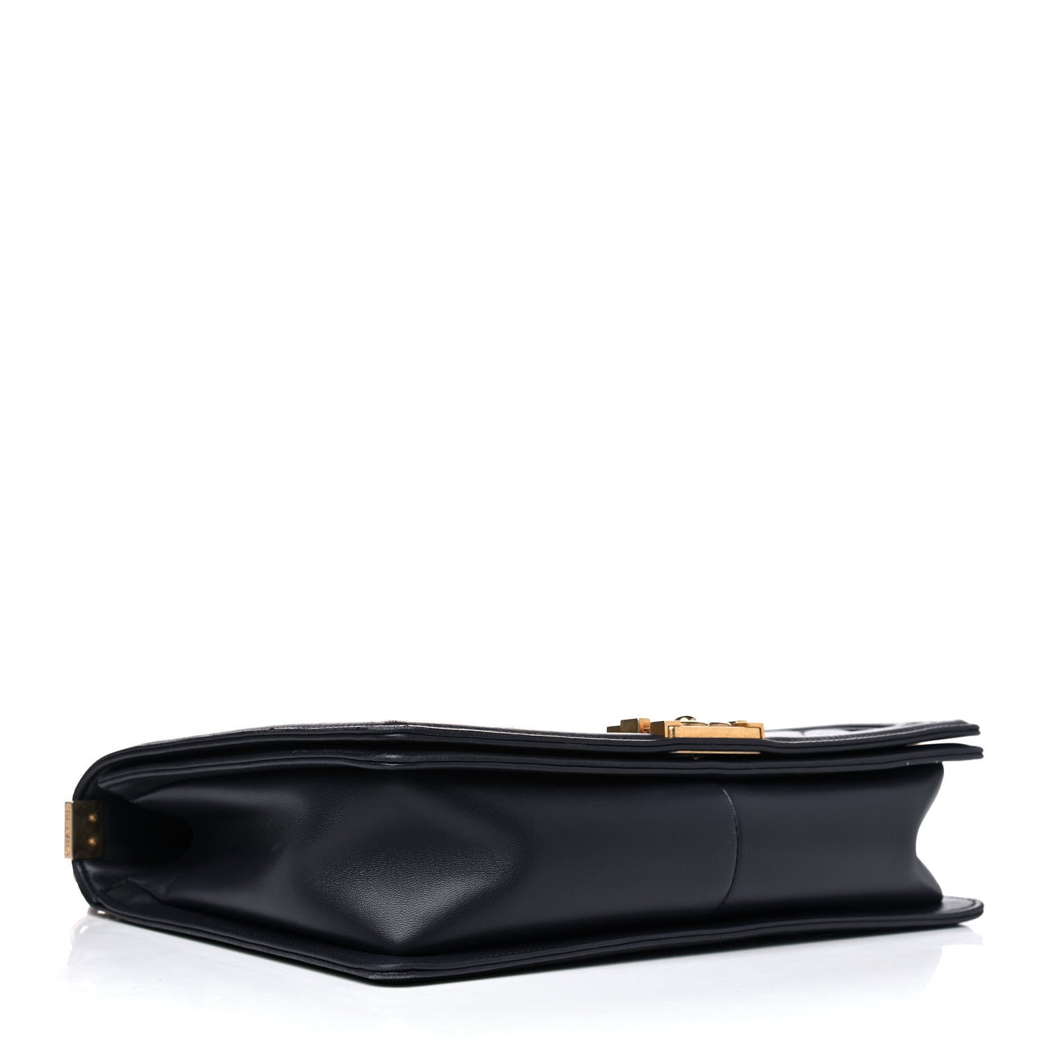 Chanel Lambskin Quilted Large Boy Flap Navy 3 of 10