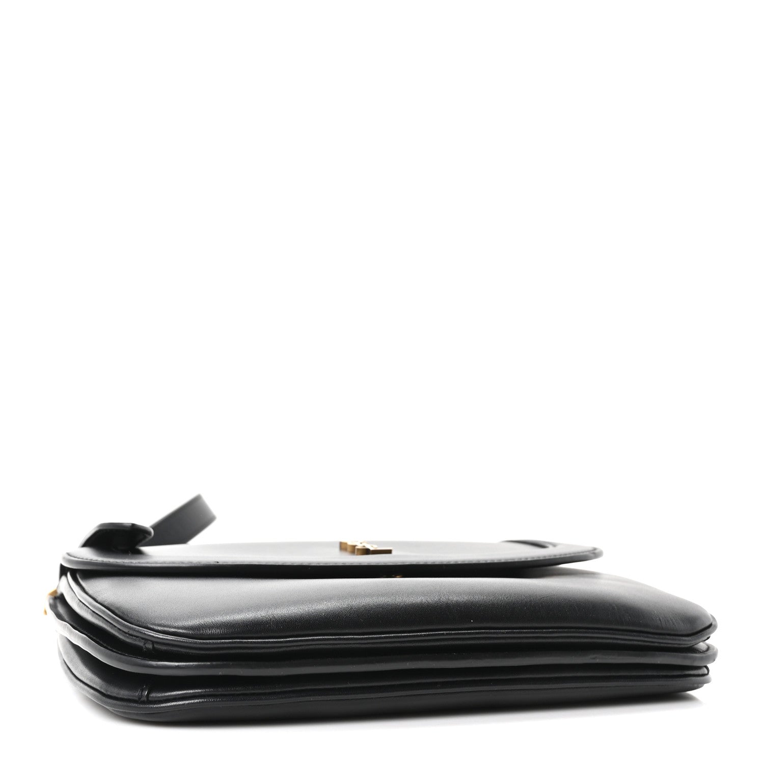 Saint Laurent Smooth Calfskin Small Charlie Shoulder Bag Black 4 of 10
