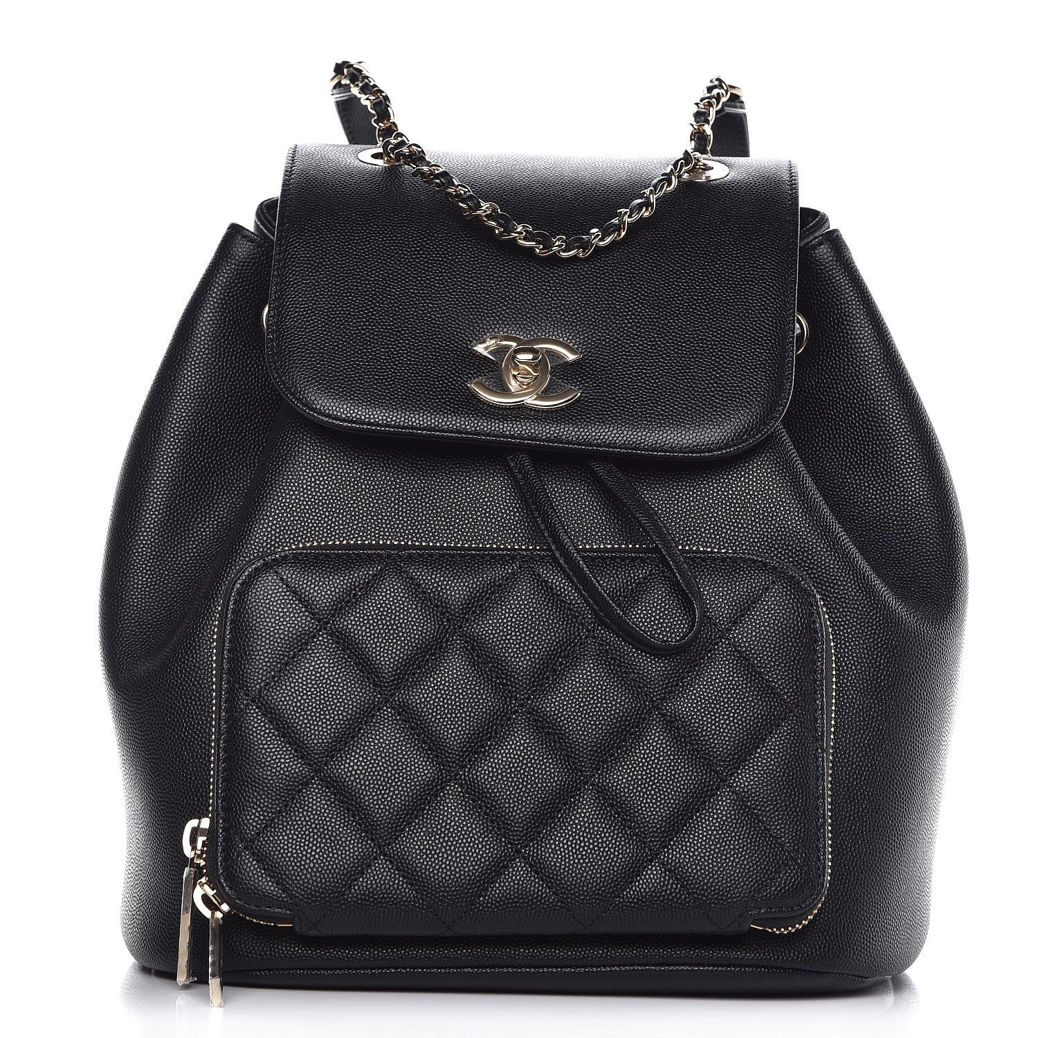 Chanel Caviar Quilted Business Affinity Backpack Black 1 of 8