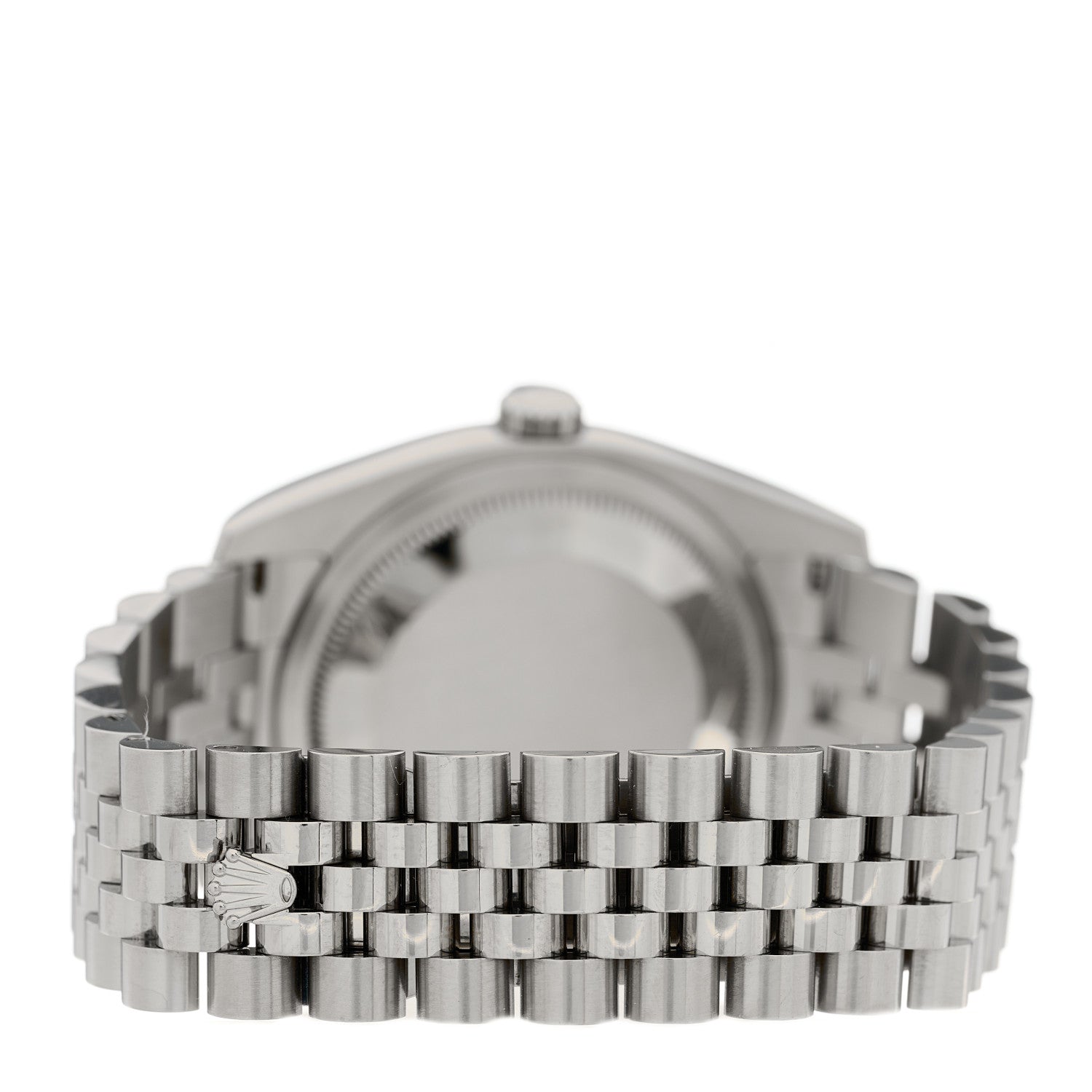 Rolex Stainless Steel 18K White Gold 36mm Oyster Perpetual Datejust Watch Blue 116234 3 of 4