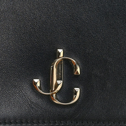 Jimmy Choo Smooth Calfskin Mini Palace Crossbody Black 7 of 10